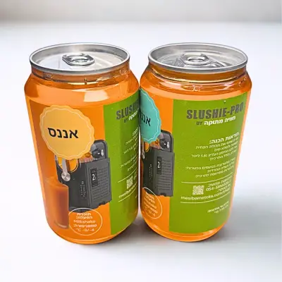 אננס – פחית תרכיז למכונת ברד ביתית לאירועים