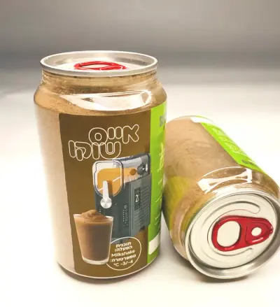 אייס שוקו חלבי – פחית תרכיז למכונת ברד ביתית לאירועים