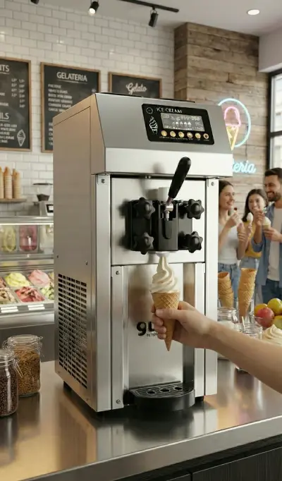 מכונת גלידה ויוגורט GULIE ZM-A121 PRO — תמונה 2
