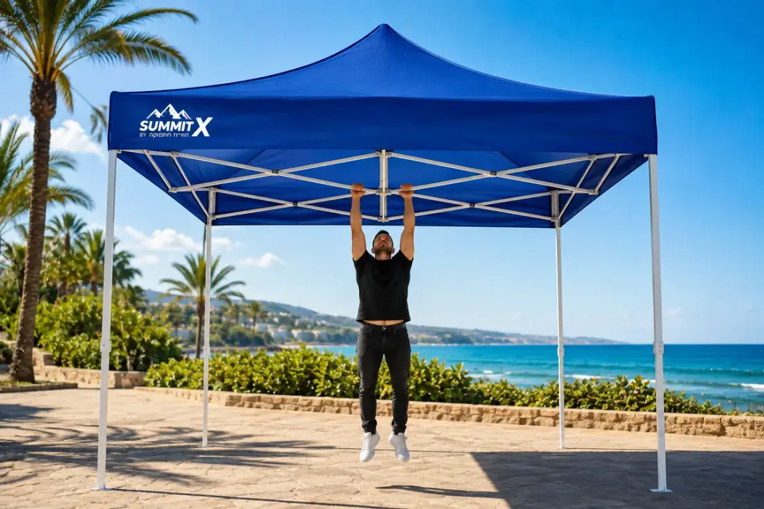 גזיבו SummitX PRO 3×3 מחוזק (33 מ״מ) לאירועים